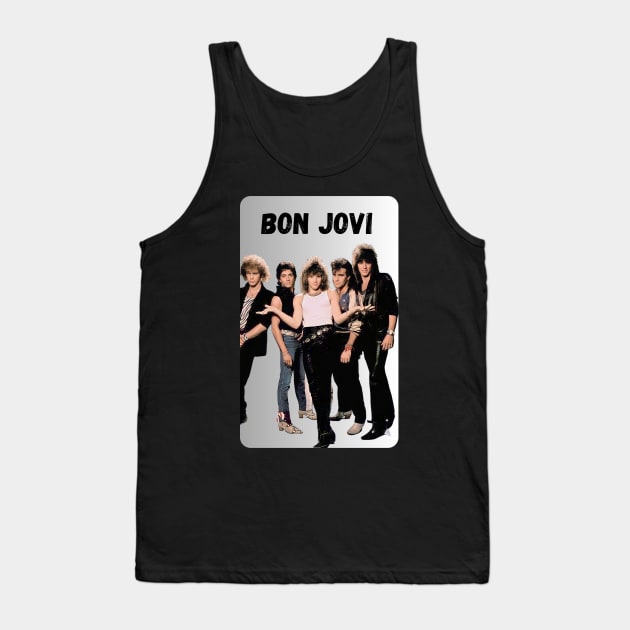 Bon Jovi Tank Top by FunComic